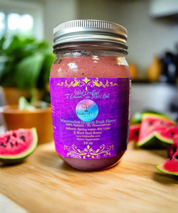 Watermelon & Dragon Fruit Gold St. Lucia Wildcrafted Sea Moss Gel