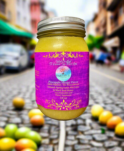 Pineapple Mango Gold St. Lucia Wildcrafted Sea Moss Gel