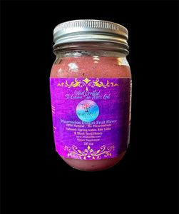 Watermelon & Dragon Fruit Gold St. Lucia Wildcrafted Sea Moss Gel