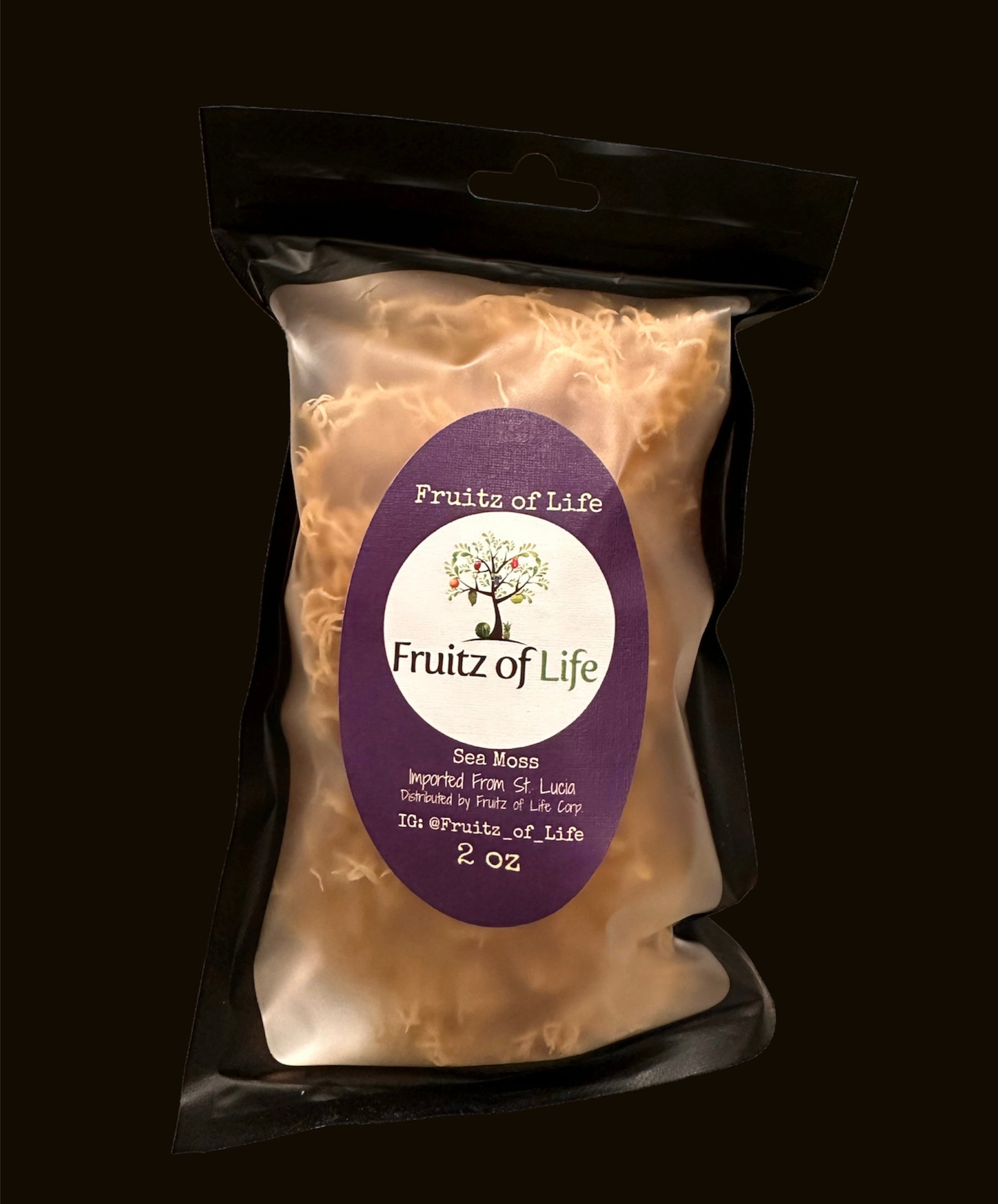 Pineapple Mango Gold St. Lucia Wildcrafted Sea Moss Gel